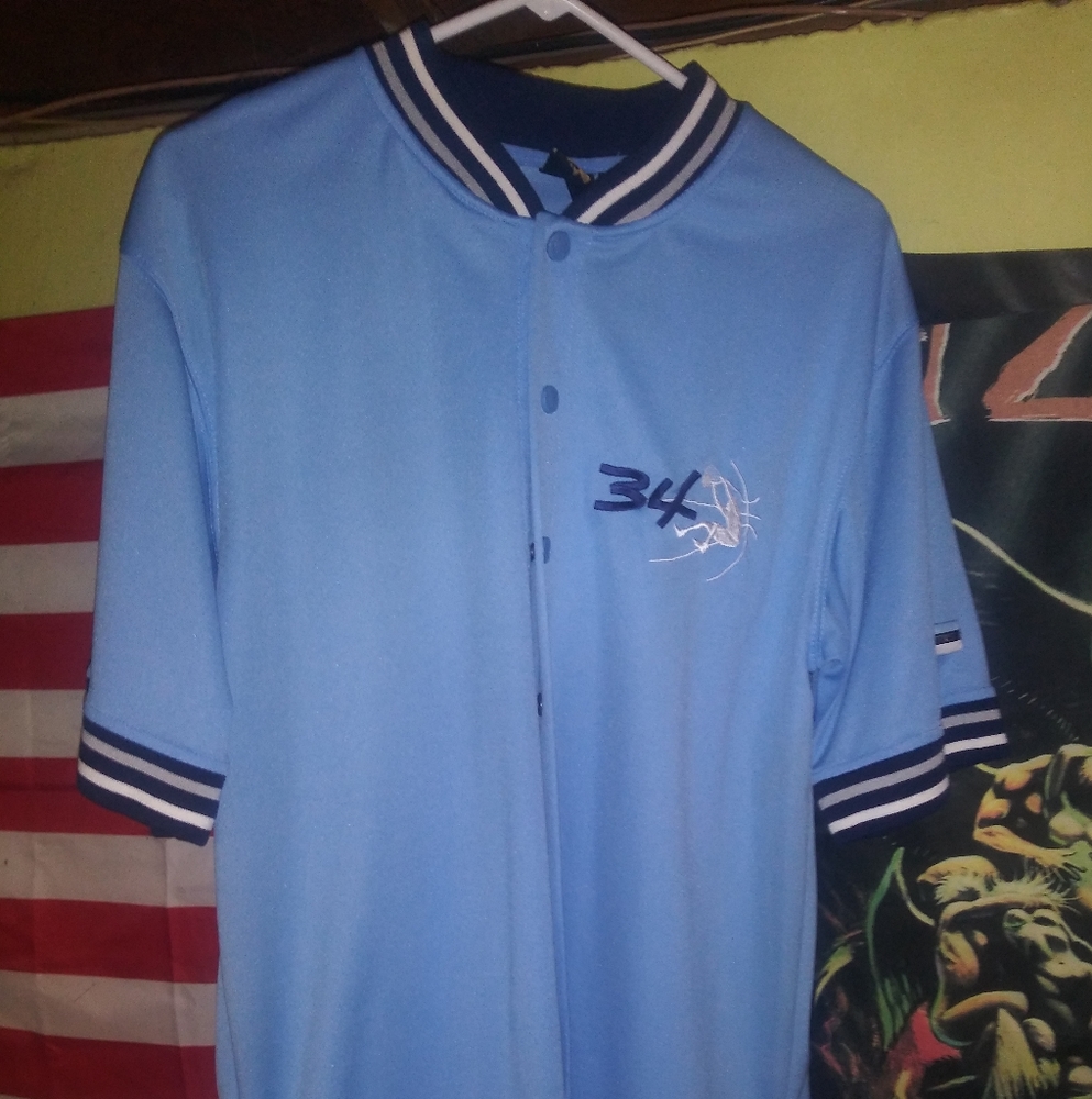 Shaq lite blue jersey by MVP